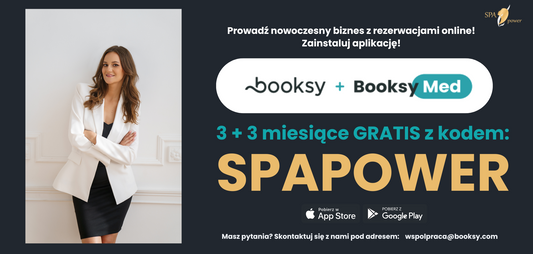 Booksy dla biznesu - zyskaj 3 miesiące GRATIS z kodem SPAPOWER, jak założyć konto?