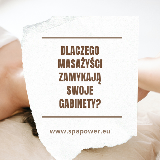 Masażyści masowo zamykają swoje gabinety! Dlaczego?