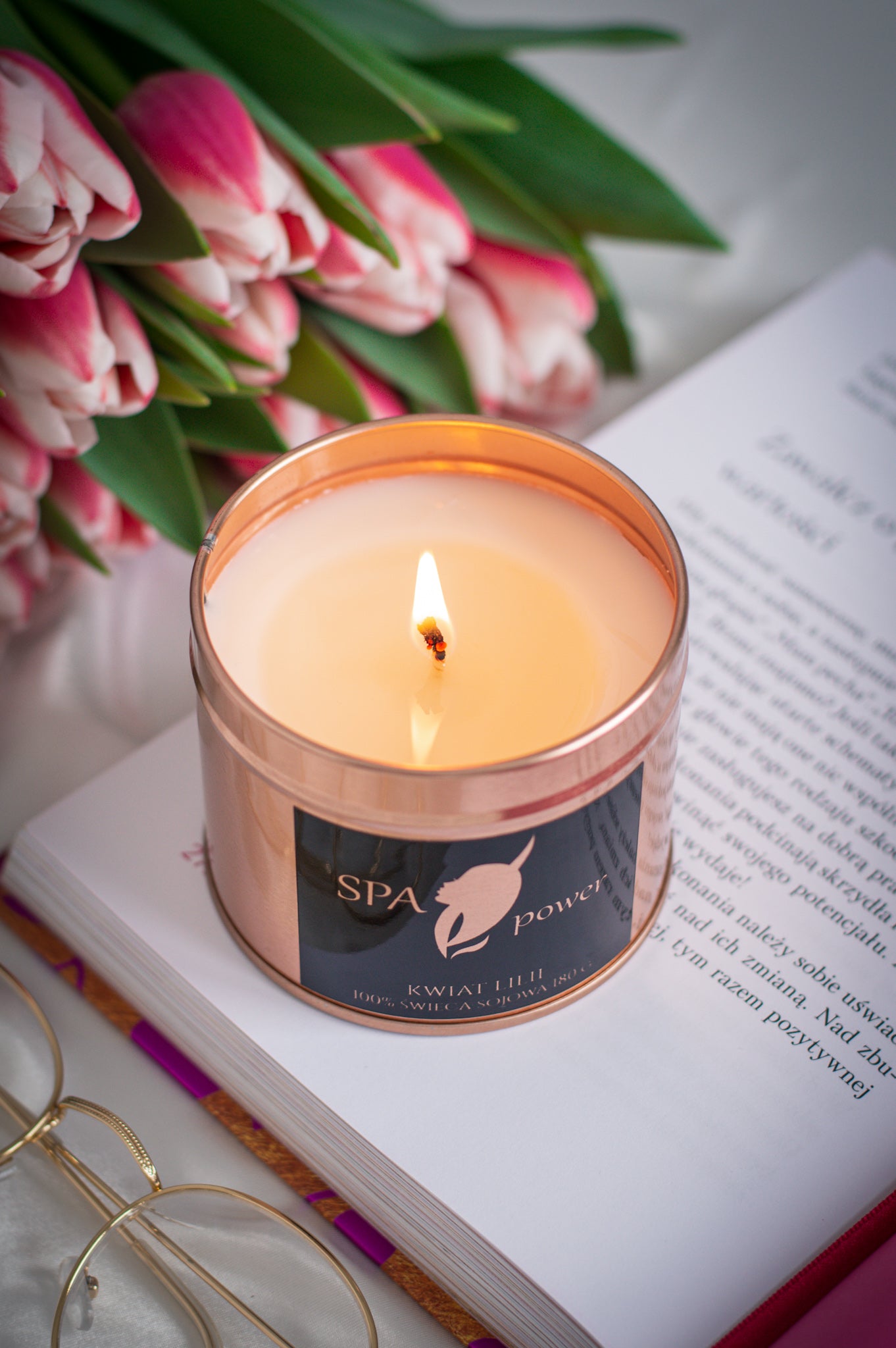 Soy Candle Lily Flower (Aphrodite Garden)