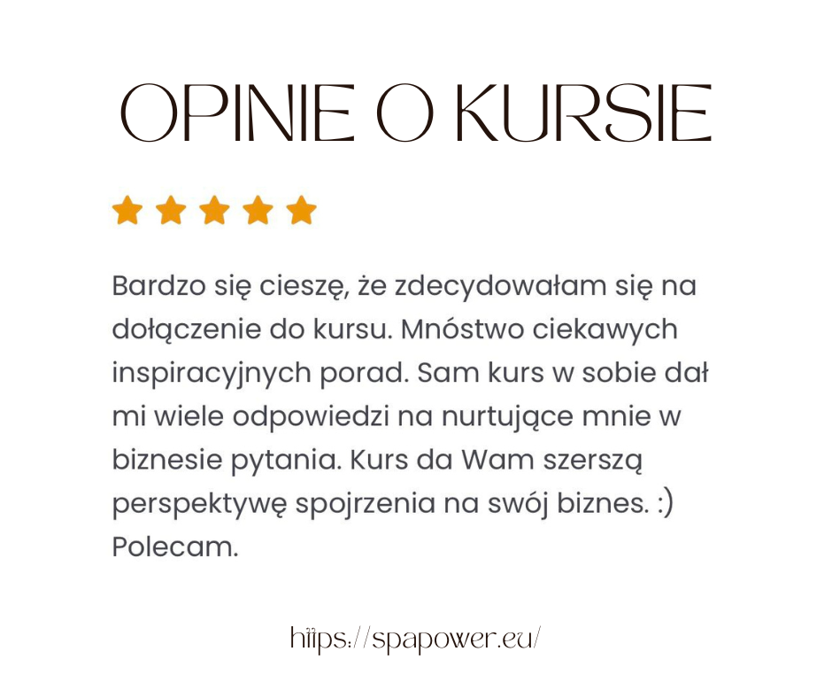 Kurs Online - PERFEKCYJNA OFERTA gabinetu masażu (WIDEO + E-BOOK + CERTYFIKAT)