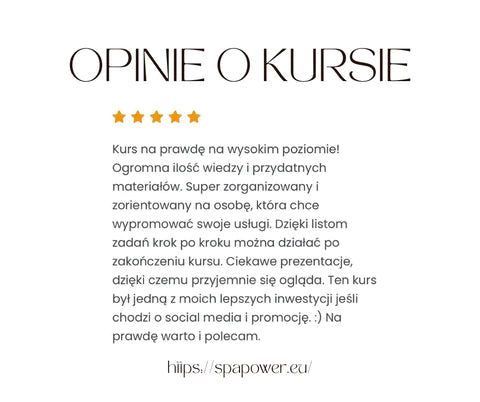 KURS BUDOWANIE MARKI OSOBISTEJ MASAŻYSTY