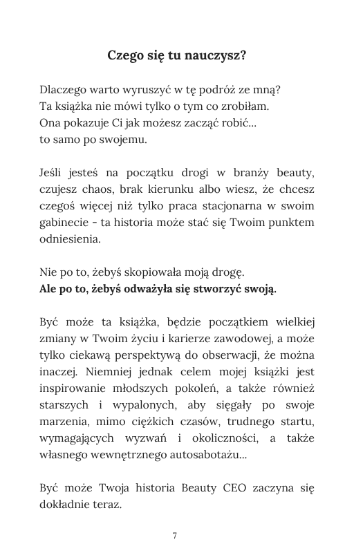 E-BOOK Beauty CEO - Klaudia Romanowska. Od gabinetu do marki - jak zbudować biznes, który daje wolność i niezależność.