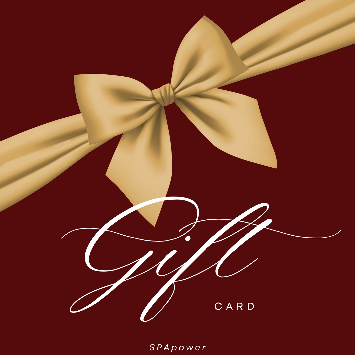 SPAPOWER - VOUCHER PODARUNKOWY - GIFT CARD