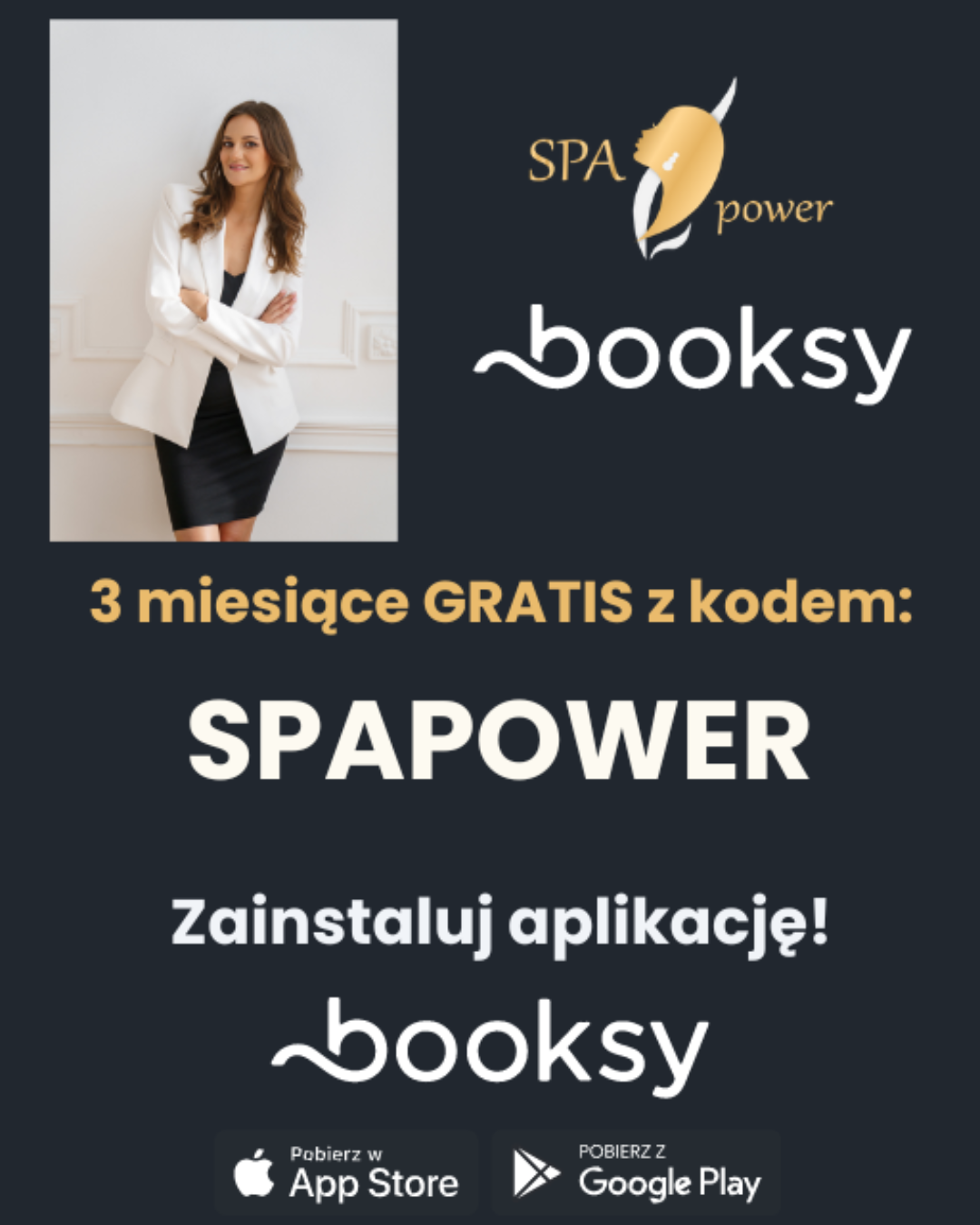 DARMOWY E-BOOK + KOD RABATOWY SPAPOWER - 3 MIESIĄCE GRATIS Z BOOKSY