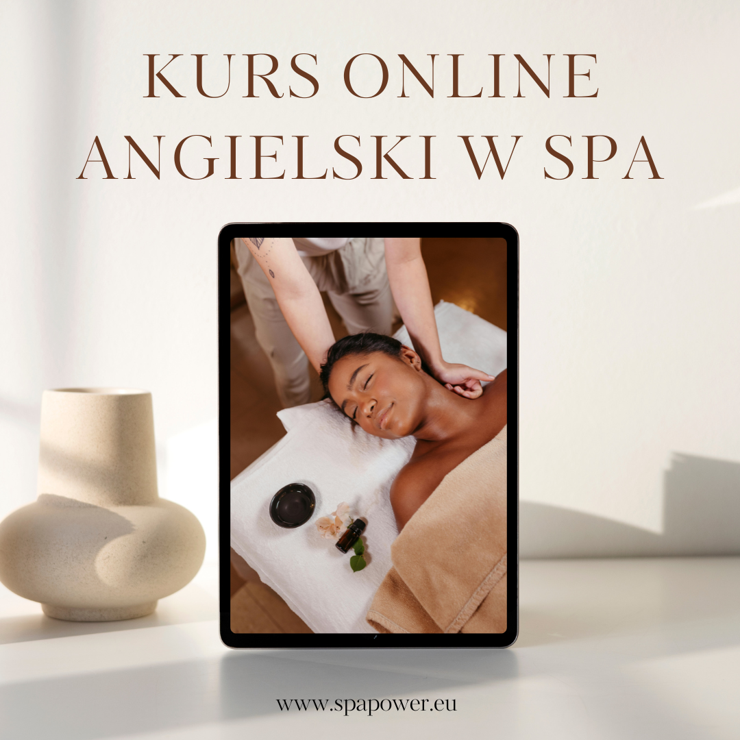 KURS ONLINE ANGIELSKI W MASAŻU I SPA