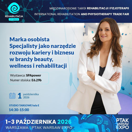 SPApower patronem medialnym Międzynarodowych Targów Rehabilitacji i Fizjoterapii 2026