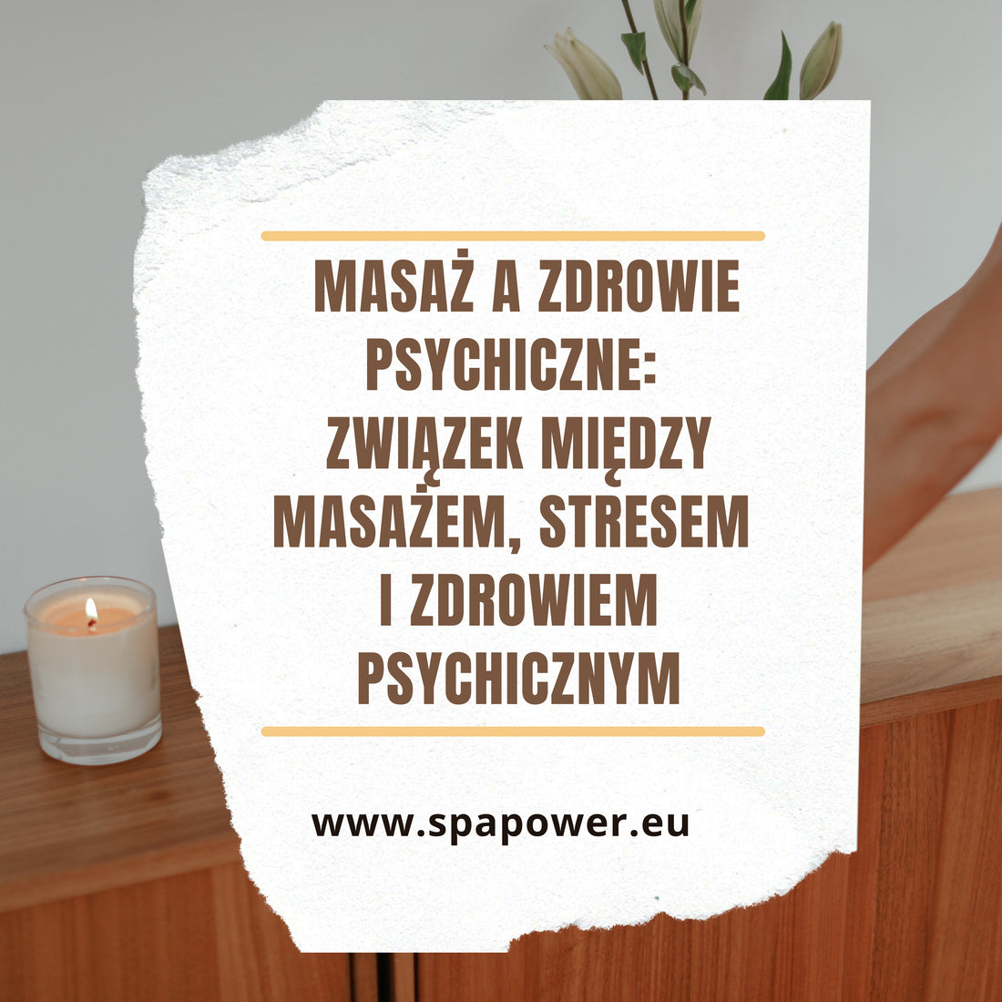 Masaż a zdrowie psychiczne: Związek między masażem, stresem i zdrowiem psychicznym