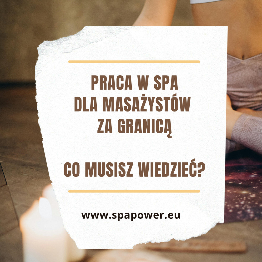 Praca za granicą dla masażystów – co musisz wiedzieć?