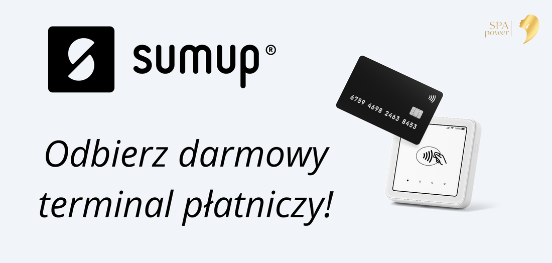 ODBIERZ DARMOWY TERMINAL PLATNICZY DZIĘKI WSPÓŁPRACY SPApower i SumUp!