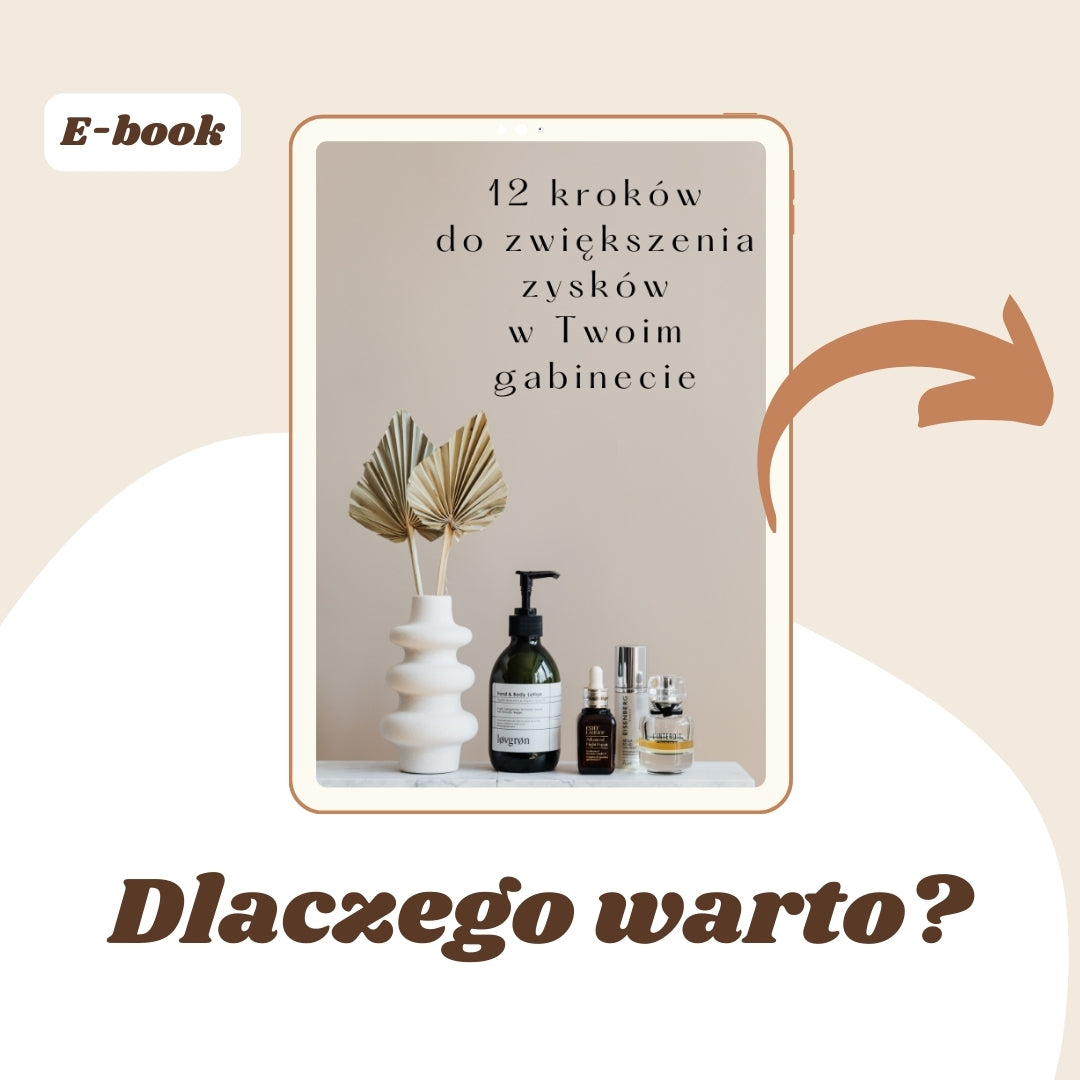 E-book 12 kroków do zwiększenia zysków w Twoim gabinecie