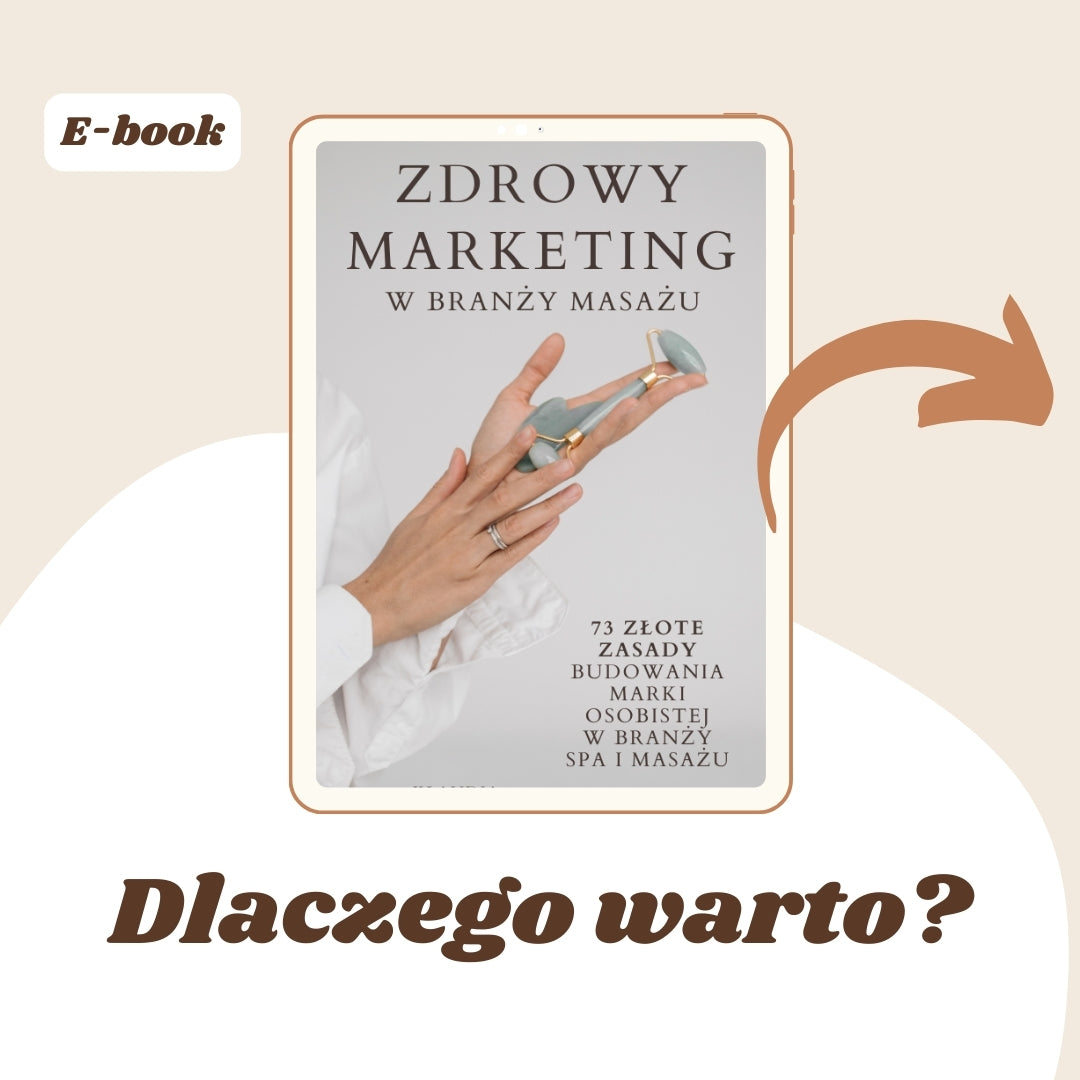 E-book Zdrowy Marketing w branży masażu