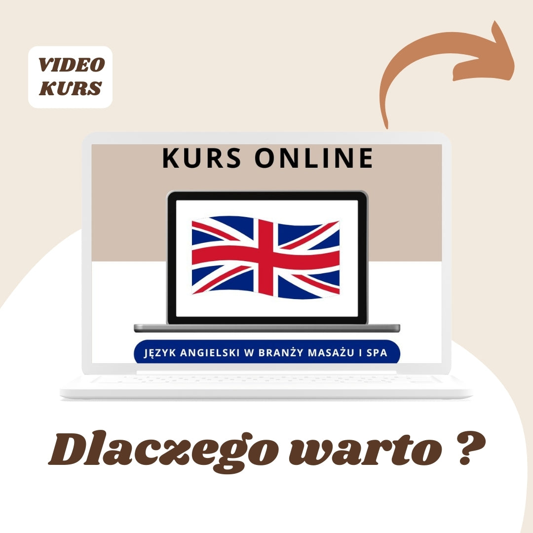 Kurs online - angielski w masażu i SPA