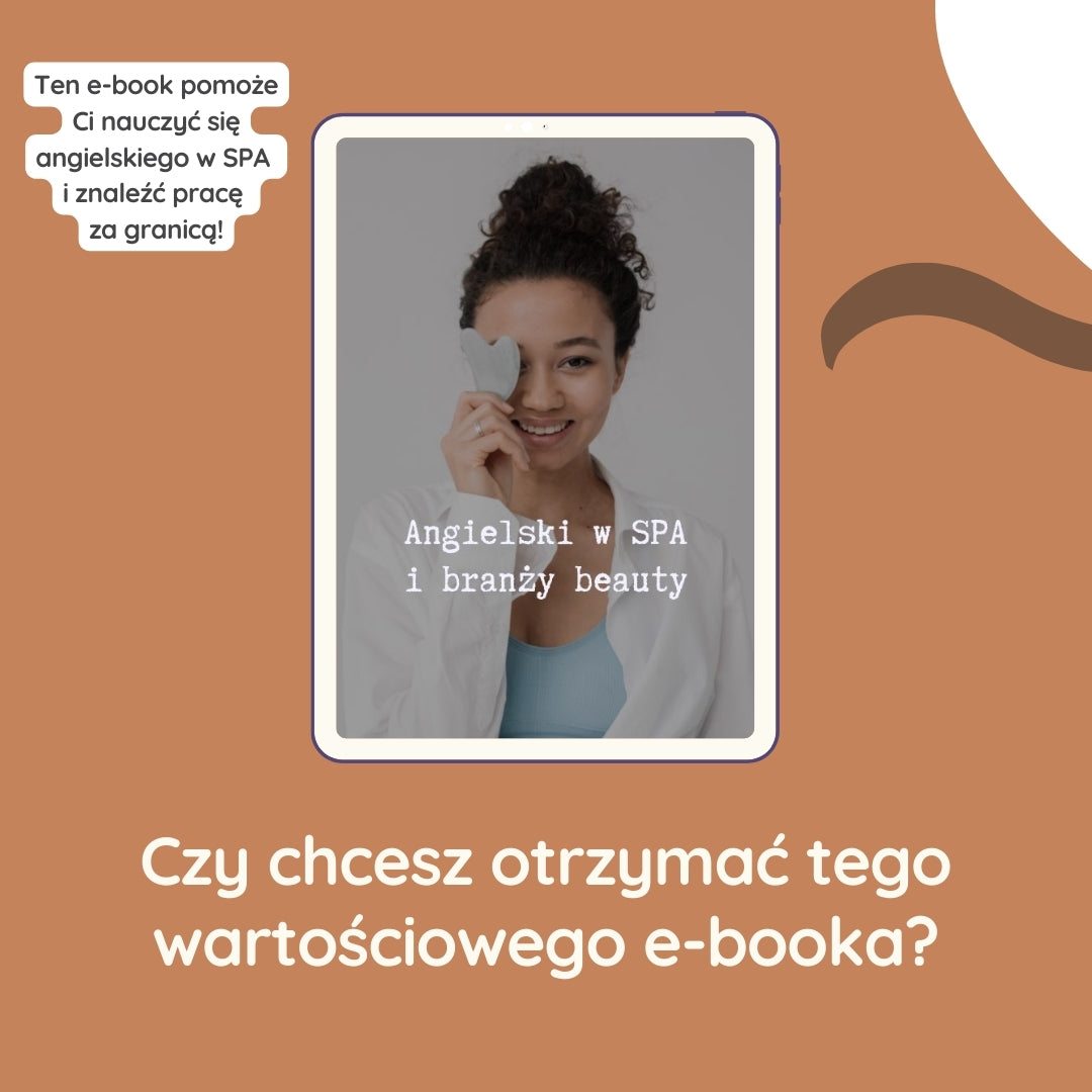 E-book Angielski w SPA, gabinecie masażu i branży beauty