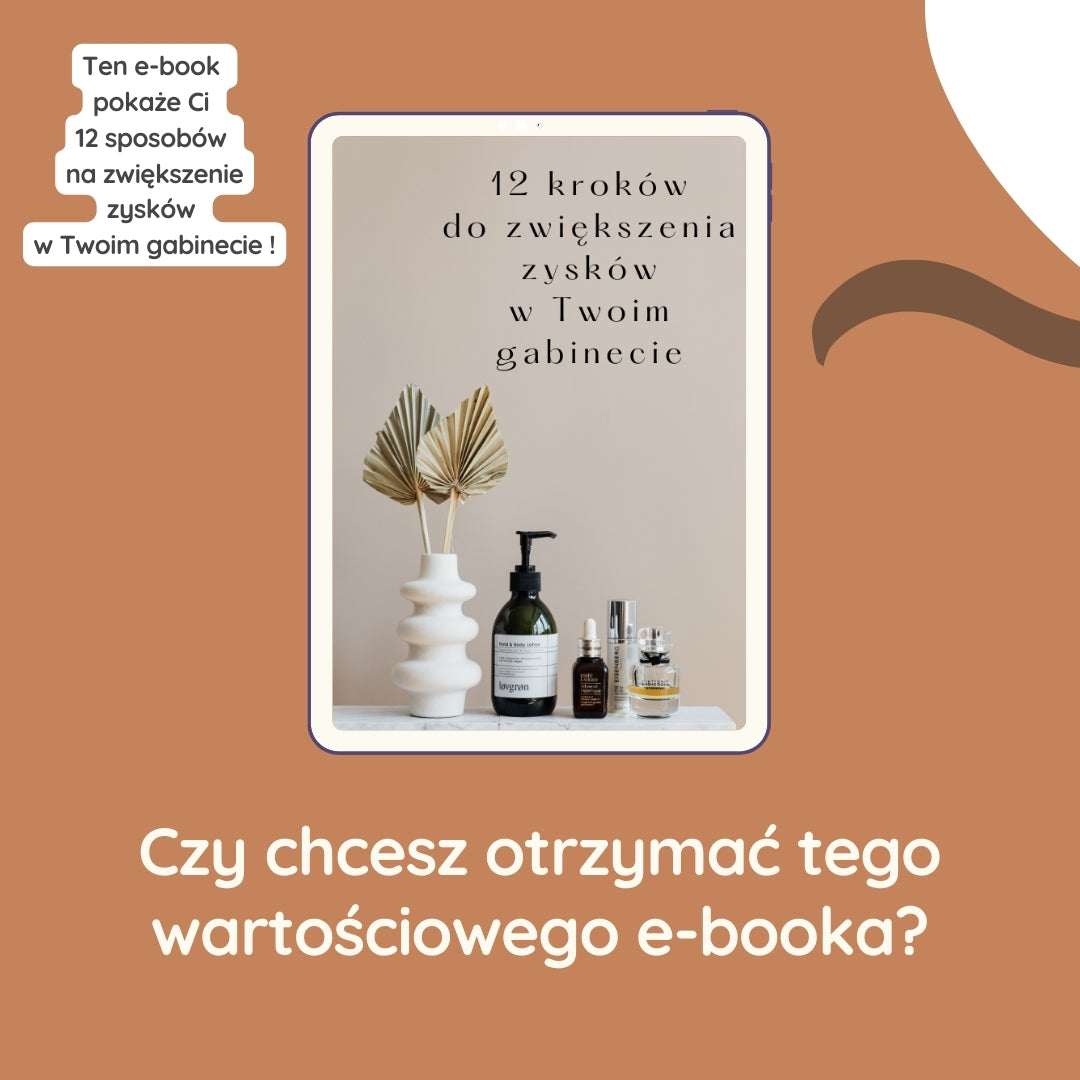 E-book 12 kroków do zwiększenia zysków w Twoim gabinecie