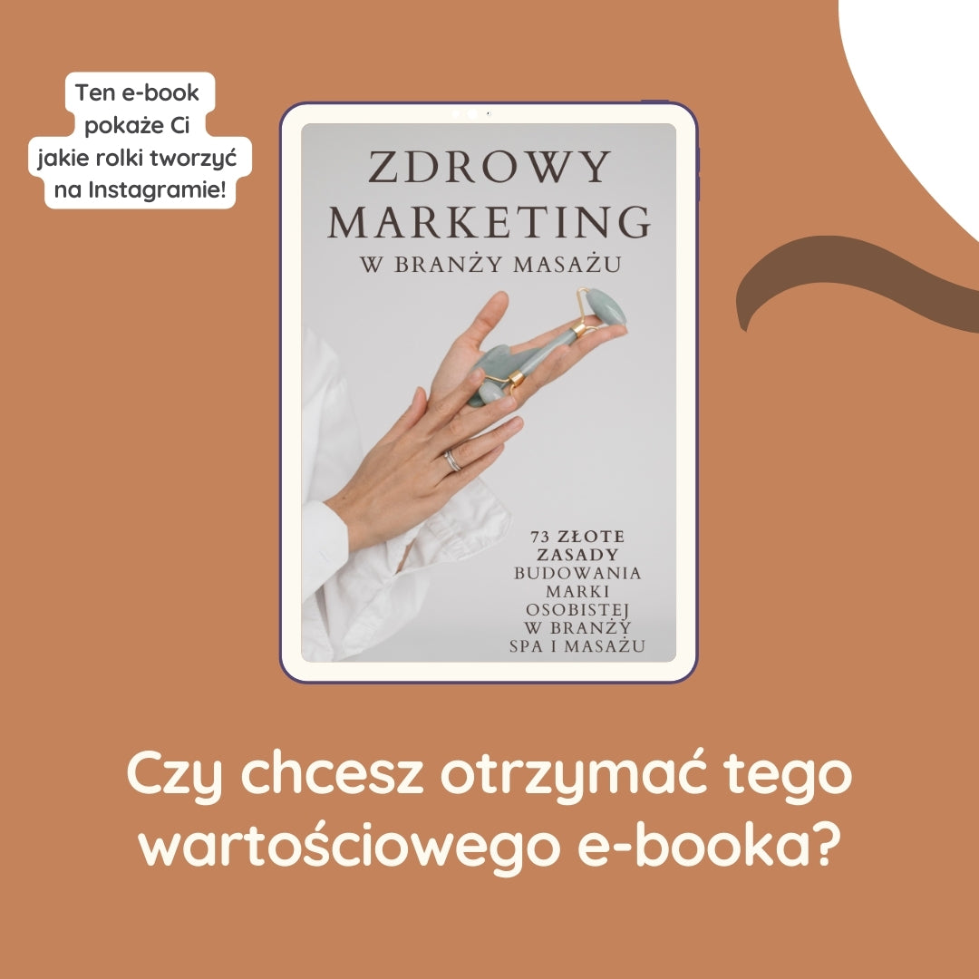 E-book Zdrowy Marketing w branży masażu