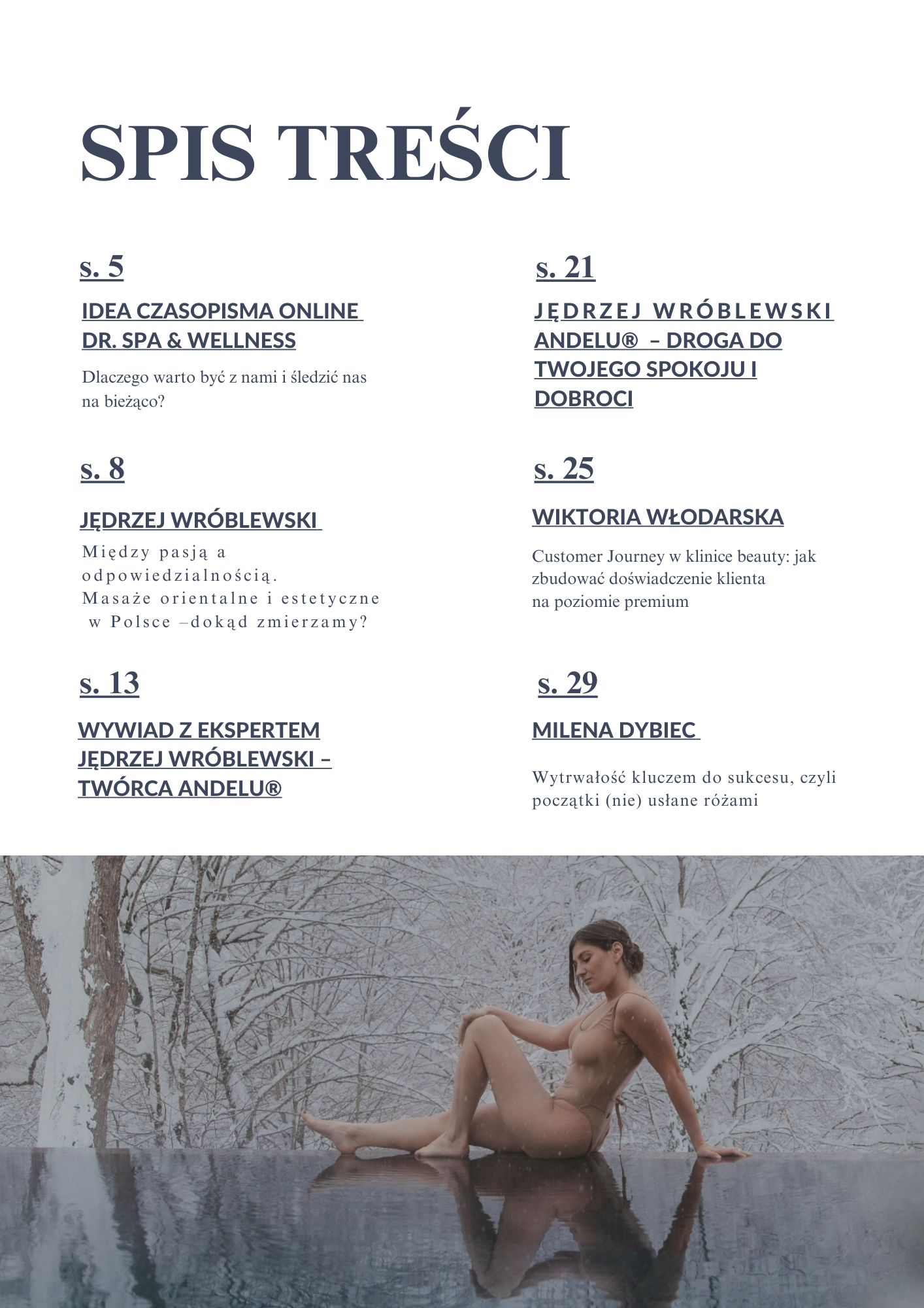 DR. SPA & WELLNESS MAGAZYN ONLINE - STYCZEŃ 2026