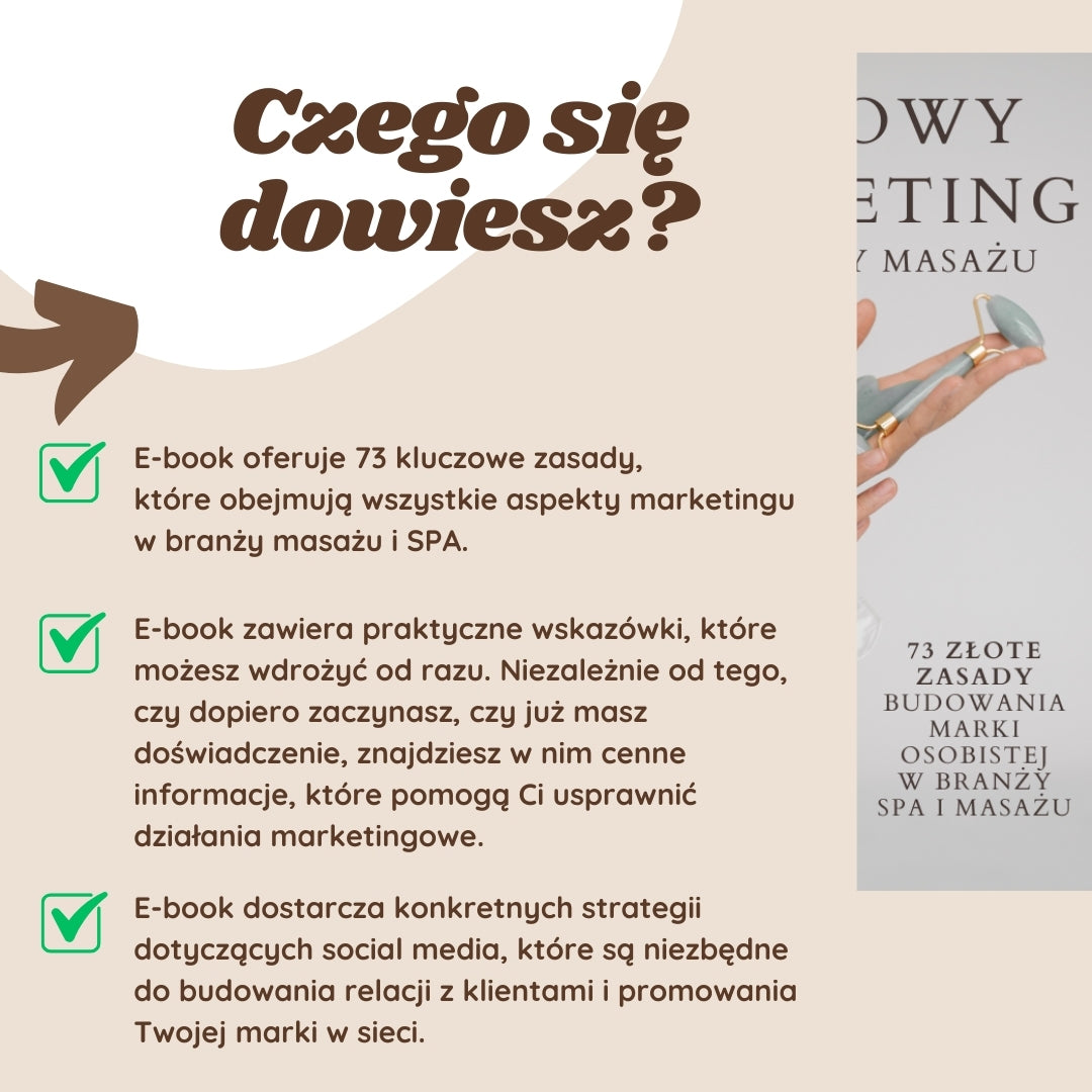 E-book Zdrowy Marketing w branży masażu