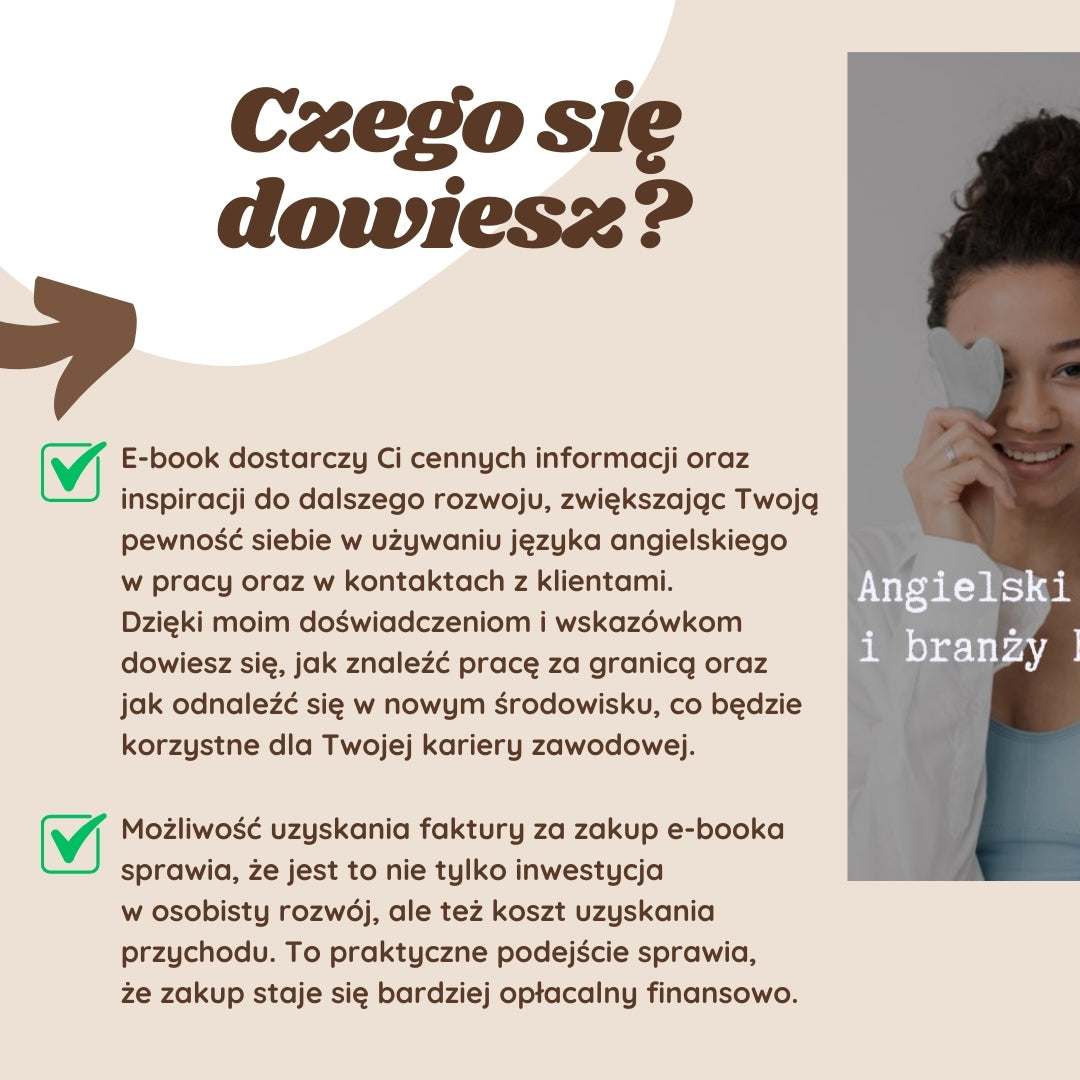 E-book Angielski w SPA, gabinecie masażu i branży beauty