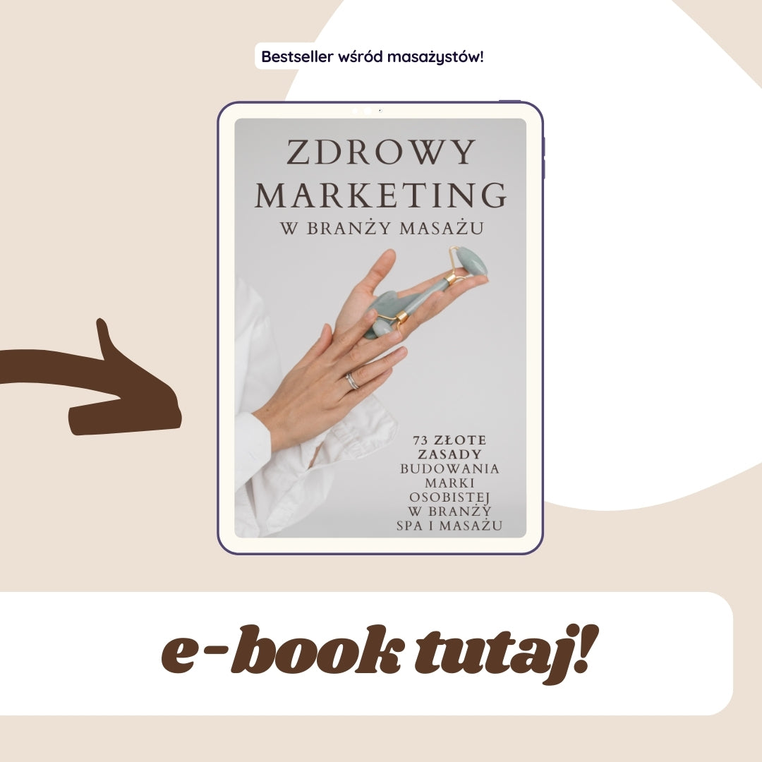 E-book Zdrowy Marketing w branży masażu