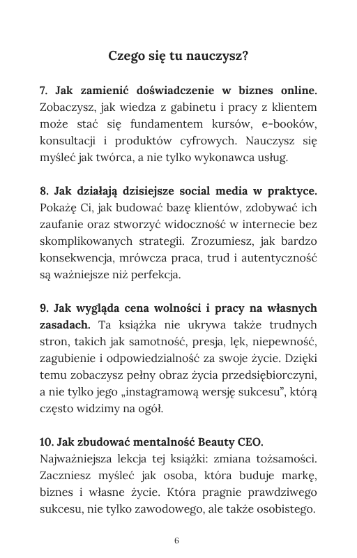 E-BOOK Beauty CEO - Klaudia Romanowska. Od gabinetu do marki - jak zbudować biznes, który daje wolność i niezależność.