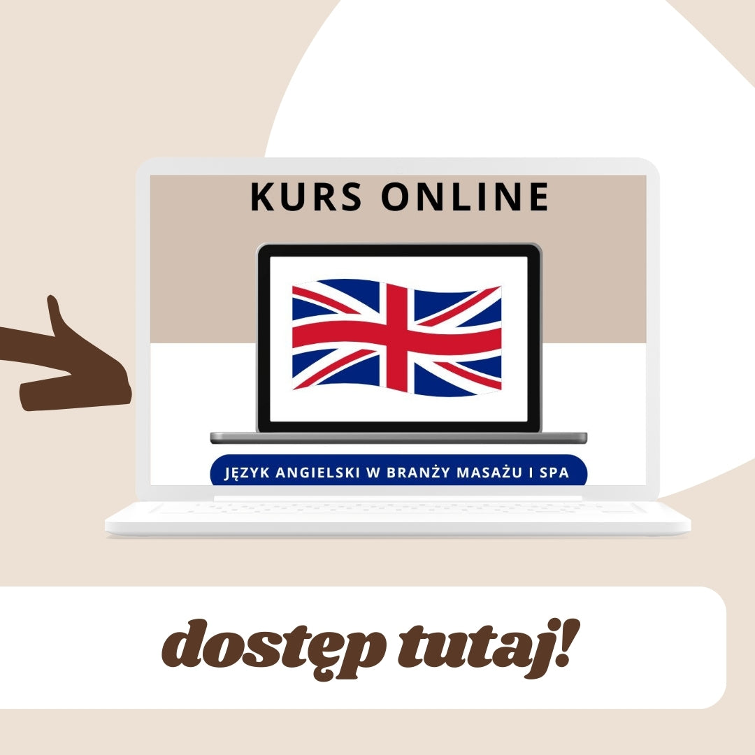 Kurs online - angielski w masażu i SPA