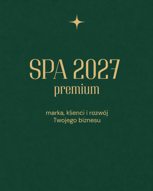 SPA 2027 PREMIUM - marka, klienci i rozwój Twojego biznesu