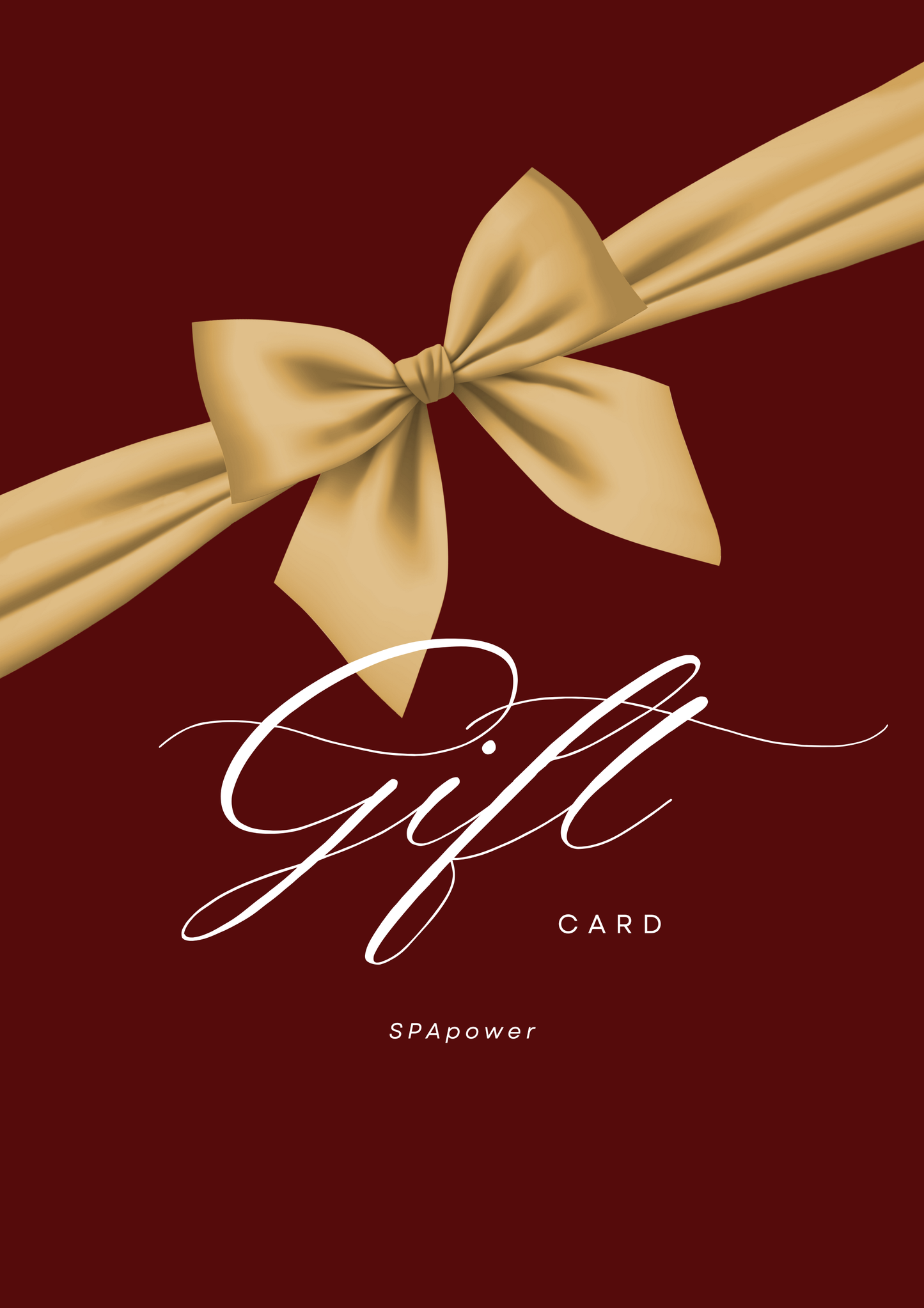 SPAPOWER - VOUCHER PODARUNKOWY - GIFT CARD