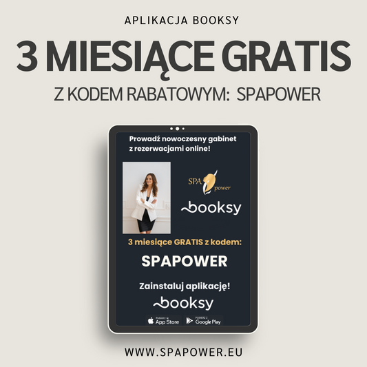 3 MIESIĄCE GRATIS Z APLIKACJĄ BOOKSY