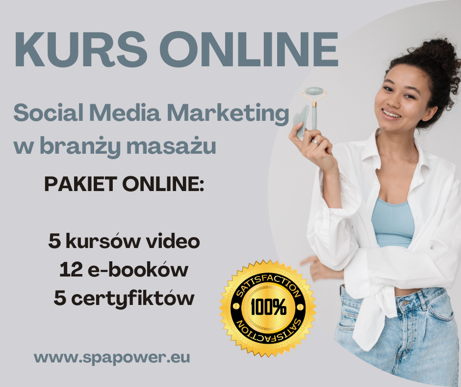 Kurs Online - Social Media Marketing dla masażystów